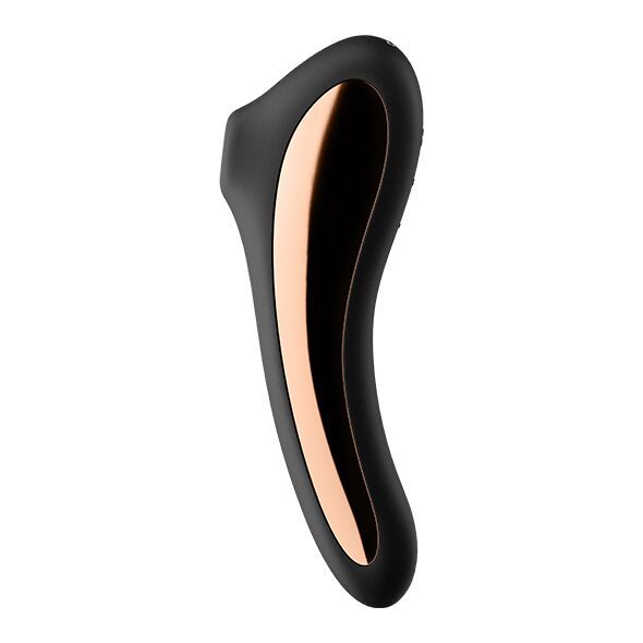 Вакуумний стимулятор з вібрацією Satisfyer Dual Kiss Black SO6114 фото