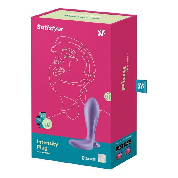 Анальна пробка Satisfyer Intensity Plug фіолетова PS12-4685 фото