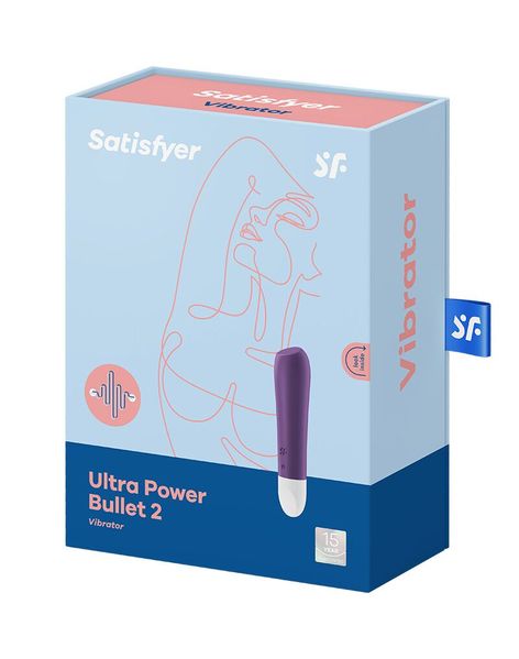 Віброкуля на акумуляторі Satisfyer Ultra Power Bullet 2 Violet ON0120 фото