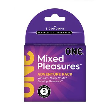 ONE Mixed Pleasures Variety Pack Condo - 3 шт ON0422 фото