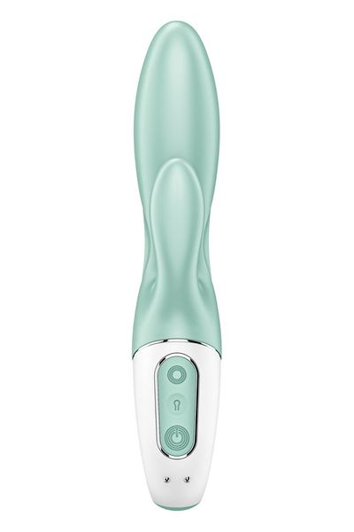 Смарт вібратор-кролик Satisfyer Air Pump Bunny 5+, надувається ON0165 фото