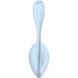 Віброяйце Satisfyer Smooth Petal Connect App колір блакитний PS12-6227 фото 4