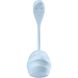 Віброяйце Satisfyer Smooth Petal Connect App колір блакитний PS12-6227 фото 3