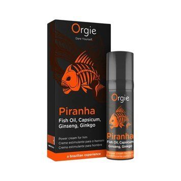 Крем для посилення ерекції Orgie Piranha ON0698 фото