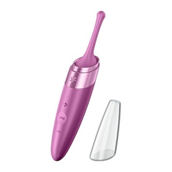 Вібратор для клітора Satisfyer Twirling Delight Berry SO5555 фото