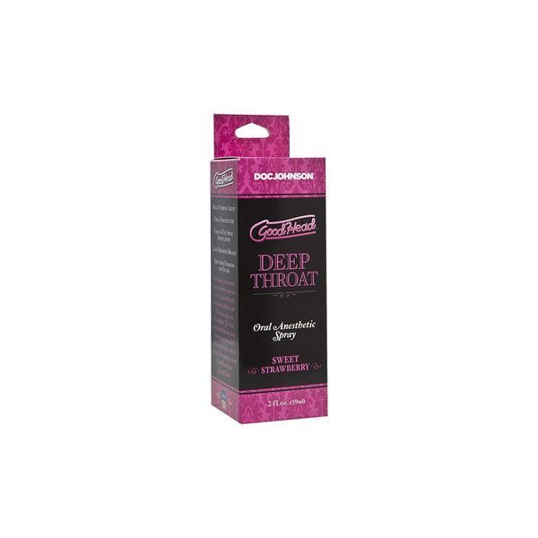 Спрей для мінету Doc Johnson GoodHead Deep Throat Spray Sweet Strawberry ON0657 фото
