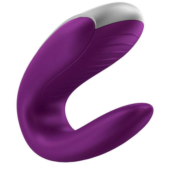 Смарт-вібратор для пар Satisfyer Double Fun (Violet) з пультом ДК SO5059 фото