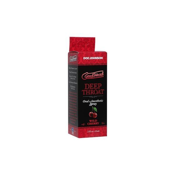 Спрей для мінету Doc Johnson GoodHead Deep Throat Spray Wild Cherry ON0671 фото