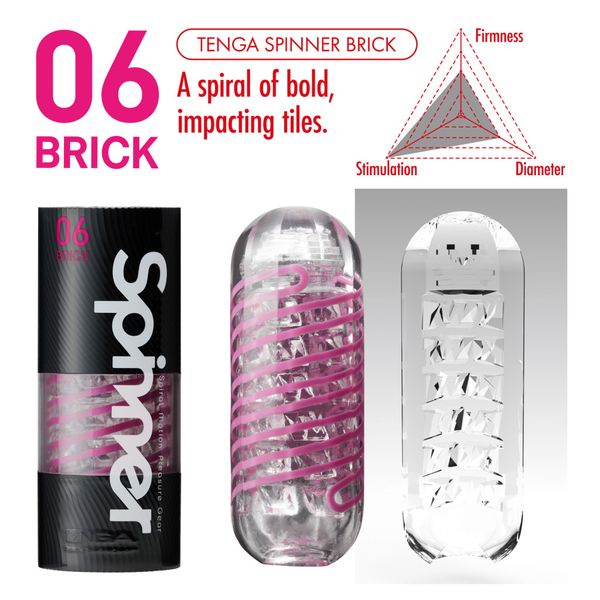 Мастурбатор Tenga Spinner Brick PS12-1194 фото